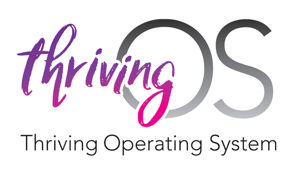 Thriving OS Logo with Glow